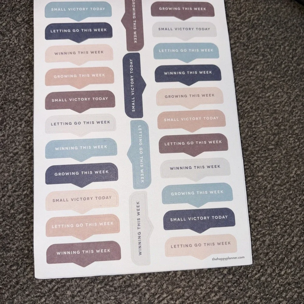 The Happy Planner Value Sticker Book Gratitude 843 Pieces Create Joy